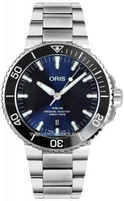 Buy this new Oris Aquis Date 43.5mm 01 733 7730 4135-07 8 24 05PEB mens watch for the discount price of £1,657.00. UK Retailer.